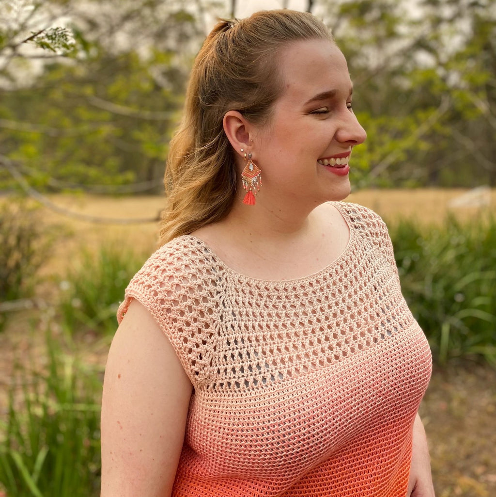 What are we thankful for? The 'Grace' Top! Our latest Yarnish Makes <3