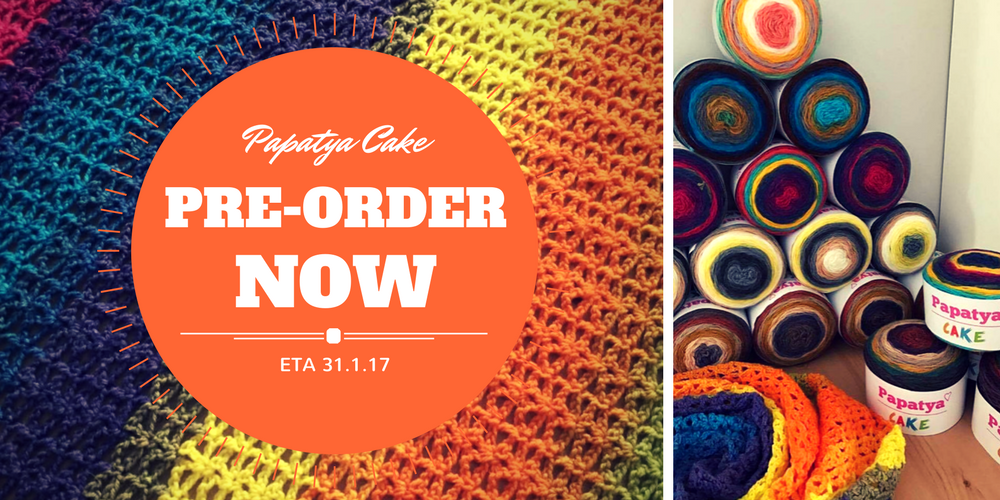 New stock of yarn cakes arriving soon - open for PRE-ORDERS now!