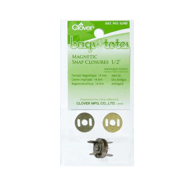 Clover Magnetic Snap Closure 14mm
