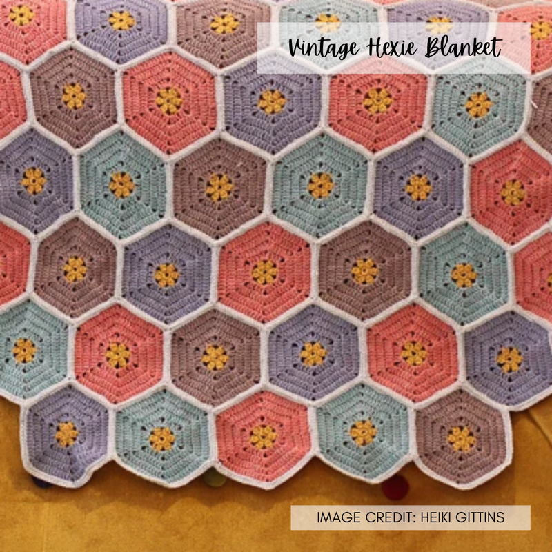 Vintage Hexie Blanket Bundle - Bee Happy