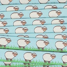 Woven Ribbon (per metre) - Sheep