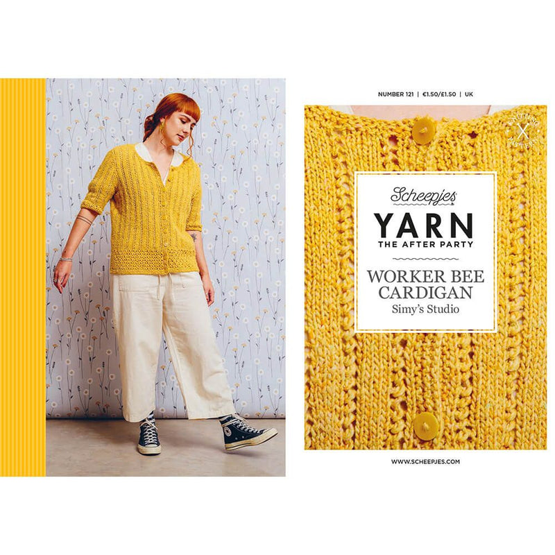 Yarn The After Party - 121 - Worker Bee Cardigan