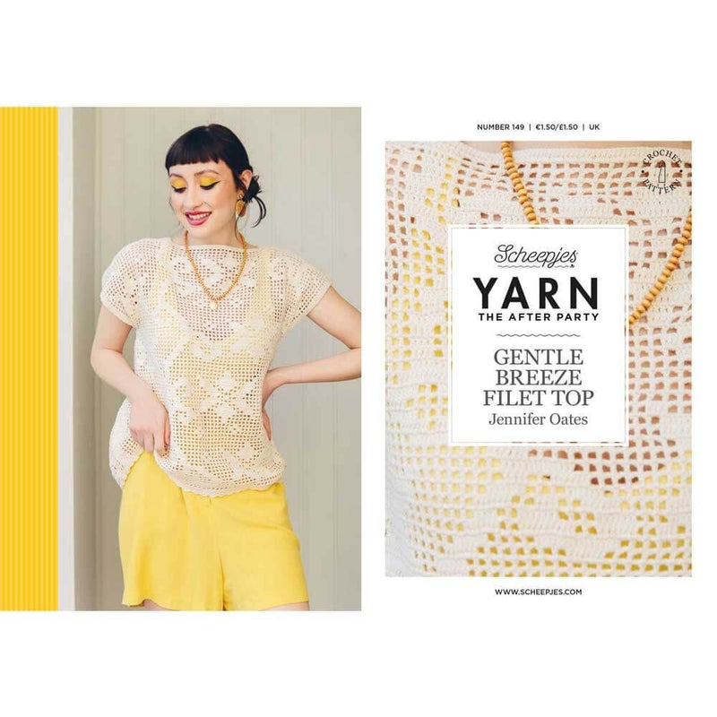 Yarn The After Party - 149 - Gentle Breeze Filet Top