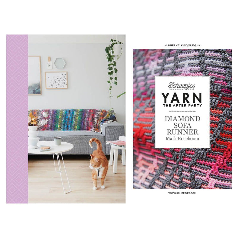 Yarn The After Party - 47 - Diamond Sofa Runner