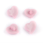 Hemline - Heart Shaped Shank Buttons 11mm