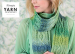 Yarn The After Party - 12 - Mossy Cabled Scarf