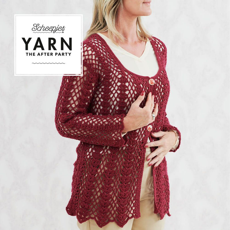 Yarn The After Party - 90 - Sunflare Cardigan