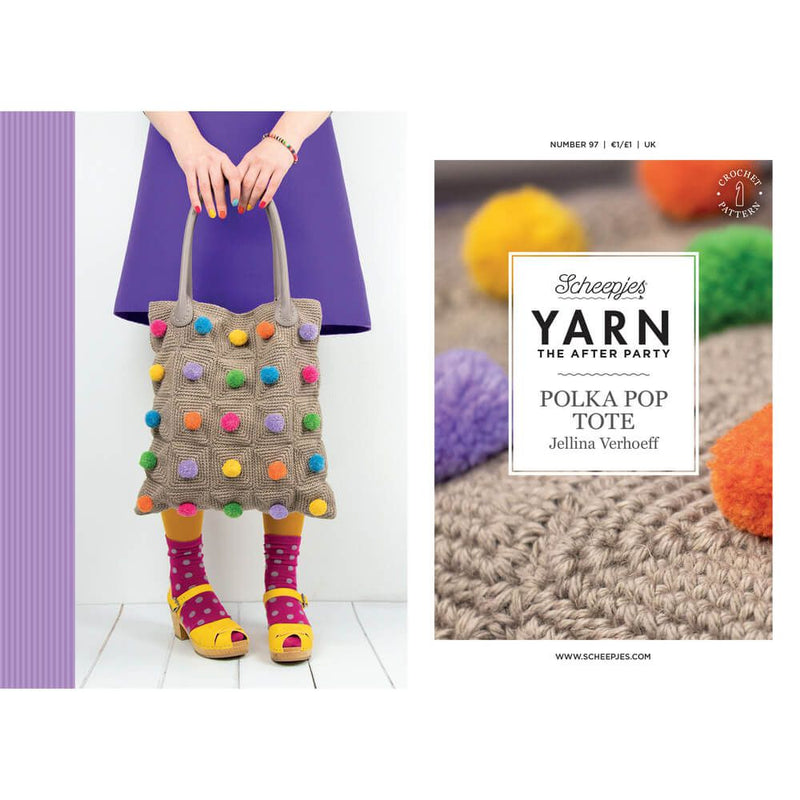 Yarn The After Party - 97 - Polka Pop Tote